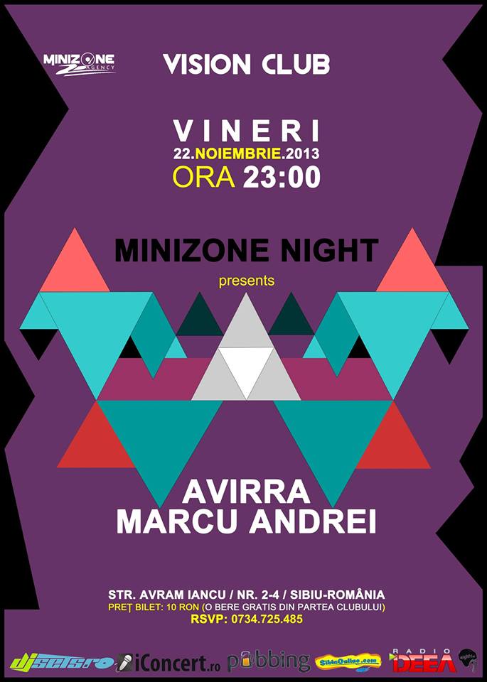 MINIZONE NIGHT cu AVIRRA & MARCU ANDREI 