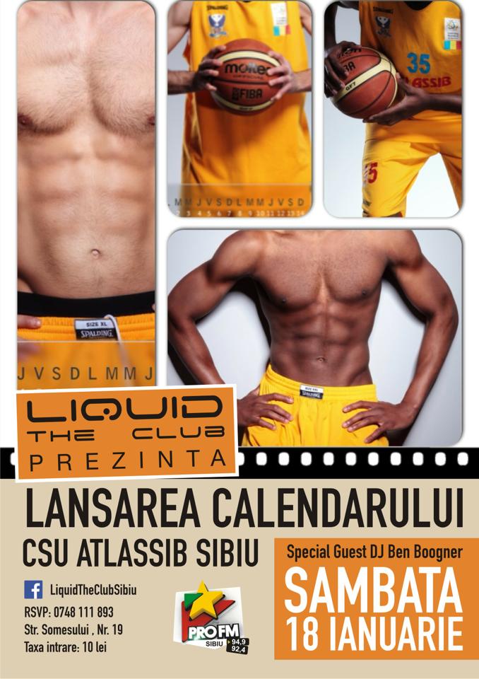 Lansarea calendarului CSU Atlassib Sibiu