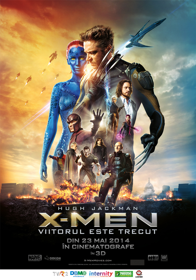 X-Men: Viitorul este trecut 3D (Premiera)