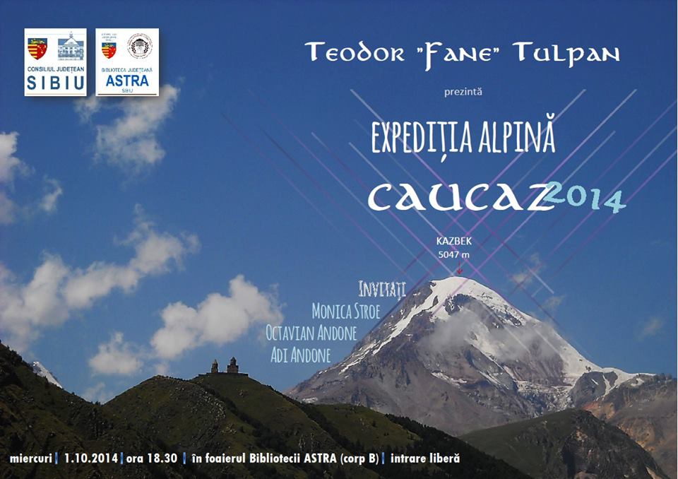 Proiectie Expeditia CAUCAZ 2014