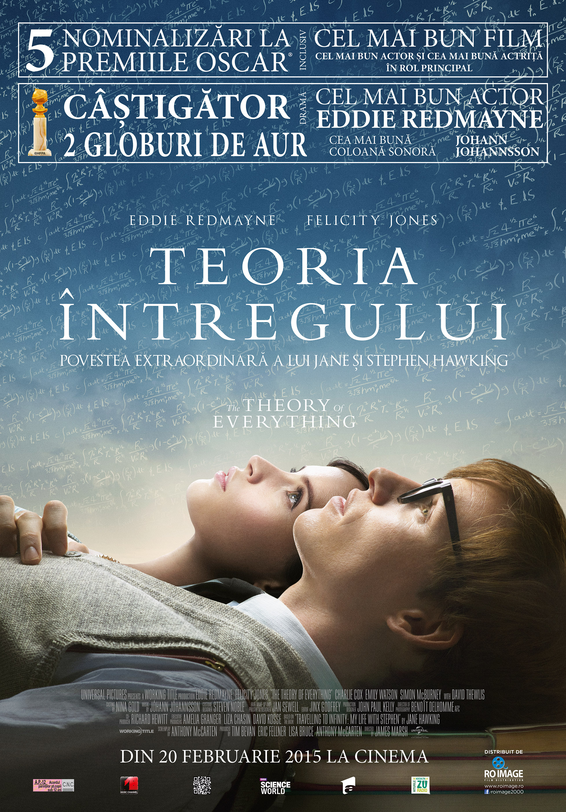 Teoria Intregului / The Theory of Everything (Premiera)