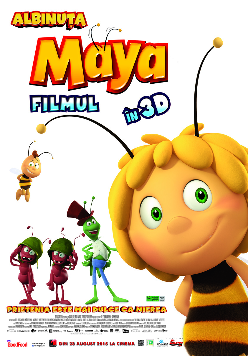 Albinuta Maya – 3D Dublat / Maya the Bee Movie – 3D Dubbed (Premiera)