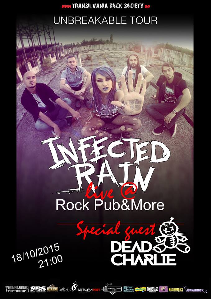 Infected Rain & Dead Charlie live @ Rock Pub & More