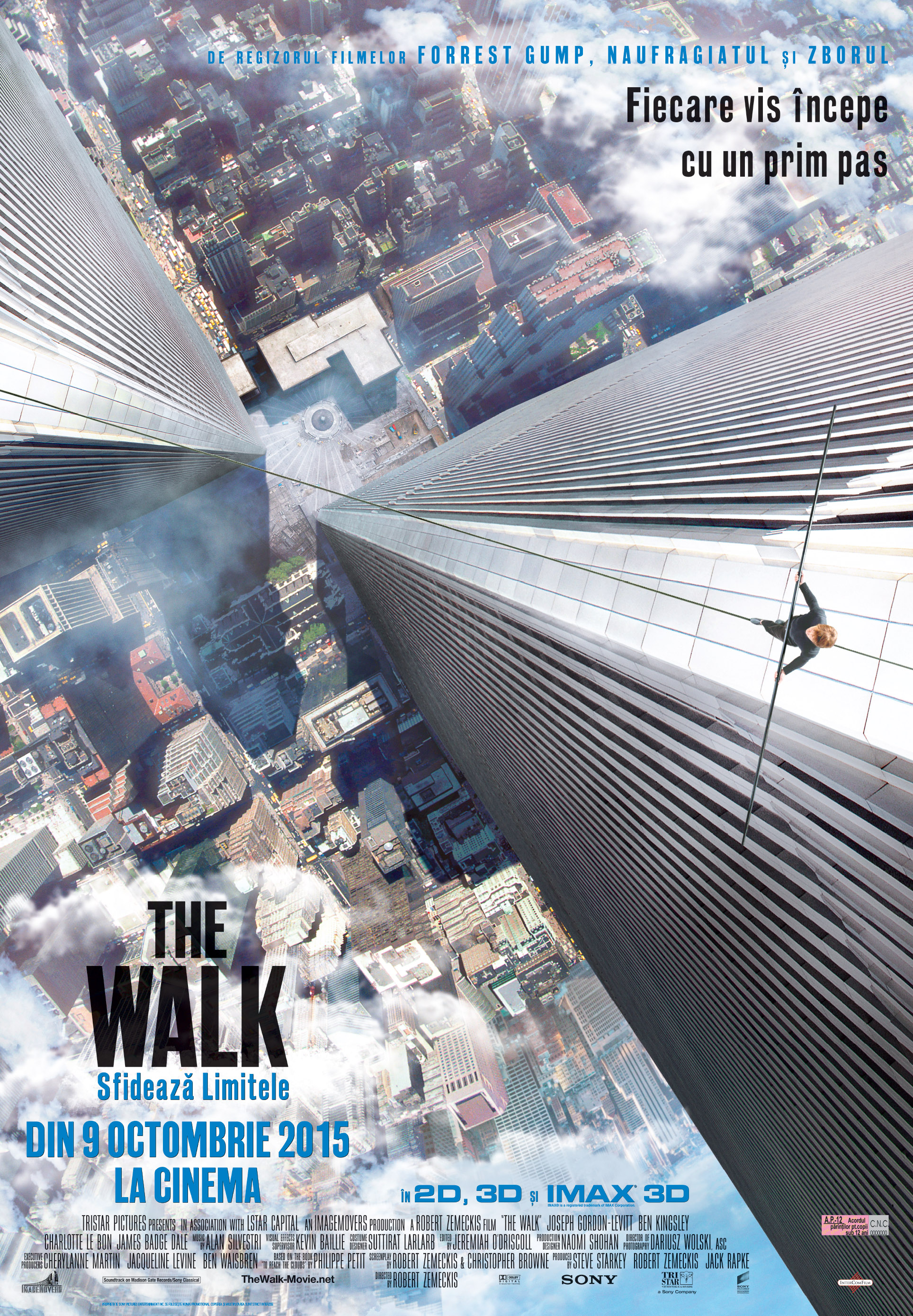 The Walk: Sfideaza limitele – 3D (Premiera) 