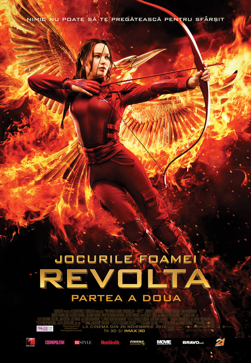 Jocurile Foamei: Revolta – Partea a 2-a – 3D / Hunger Games: Mockingjay – Part 2 – 3D (Premiera)