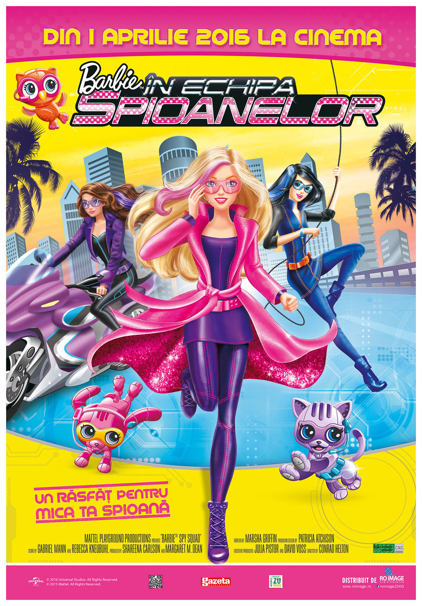 Barbie in Echipa Spioanelor – 2D Dublat / Barbie: Spy Squad (Premiera) 