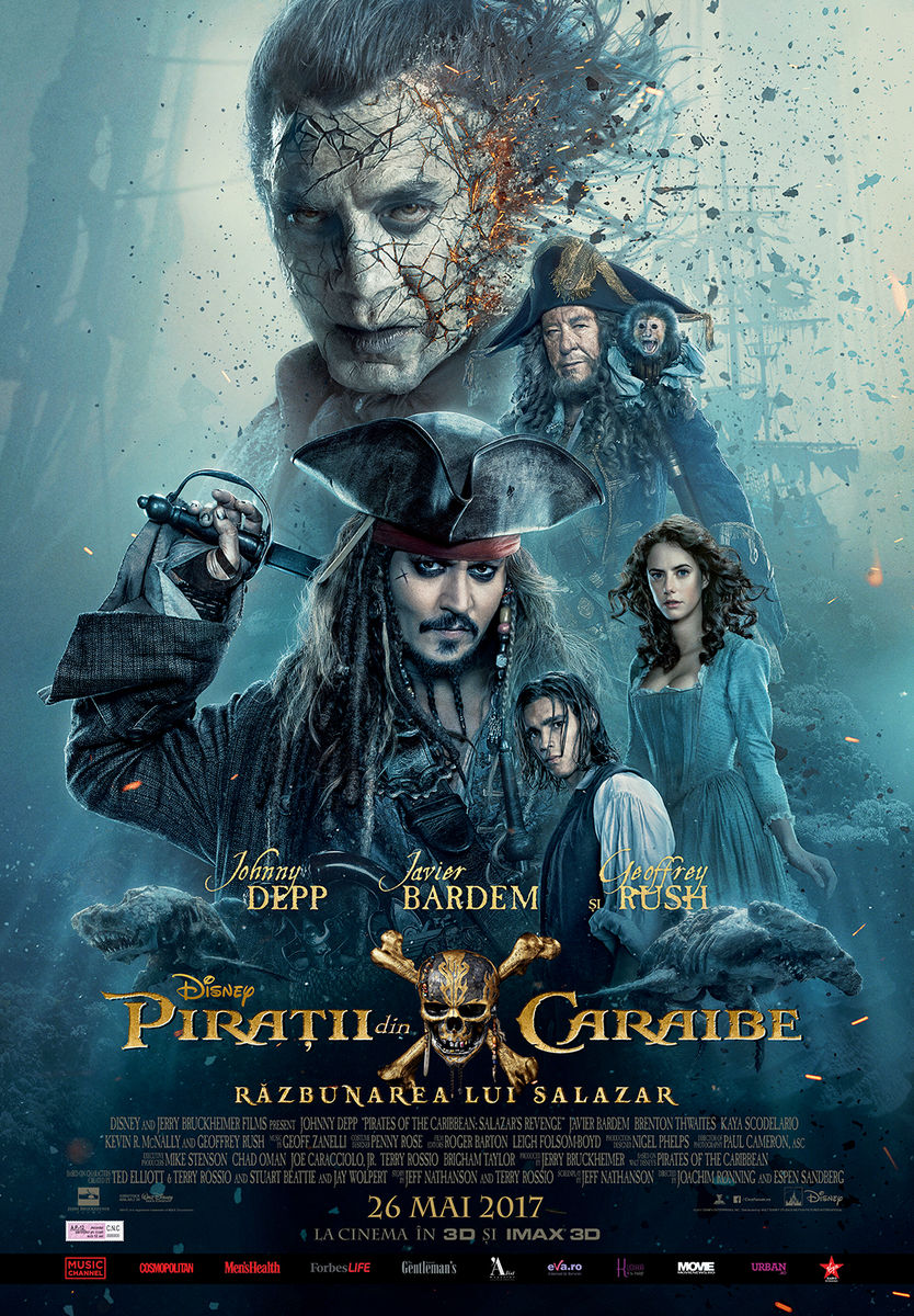 Piraţii din Caraibe: Răzbunarea lui Salazar – 3D / Pirates of the Caribbean: Dead Men Tell No Tales – 3D (Premieră)