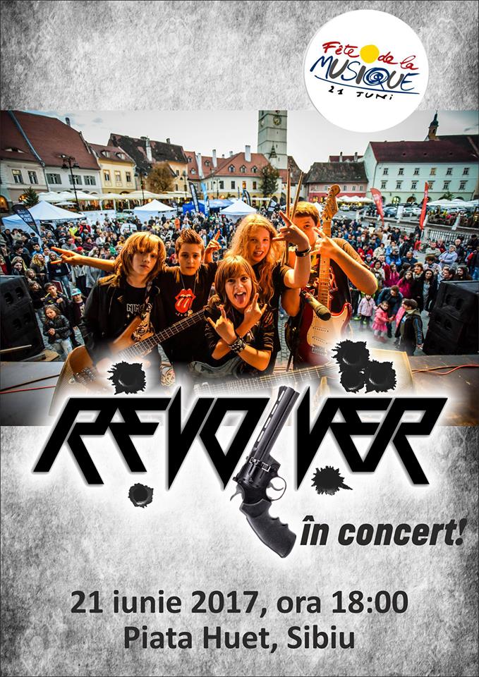 Revolver in concert at „Fete de la Musique” Sibiu