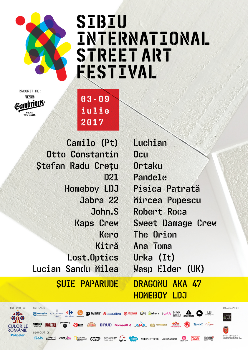 Sibiu International Street ART Festival 2017