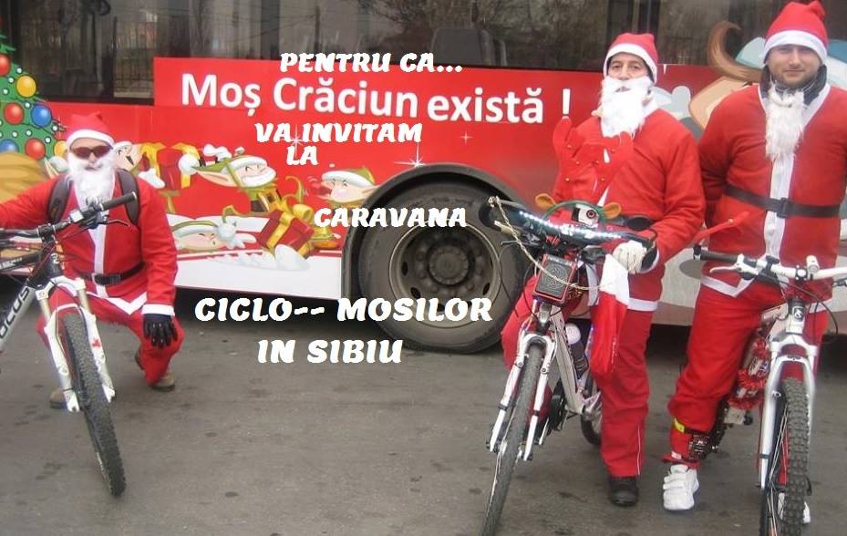 Caravana Ciclo Mosilor in Sibiu !