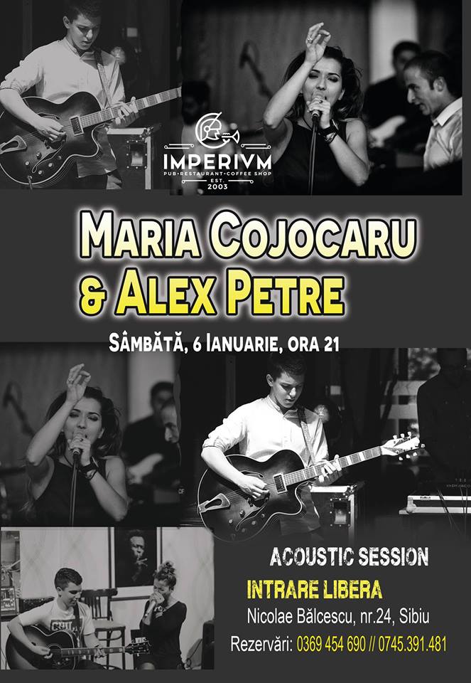 Maria Cojocaru & Alex Petre – Acoustic Session