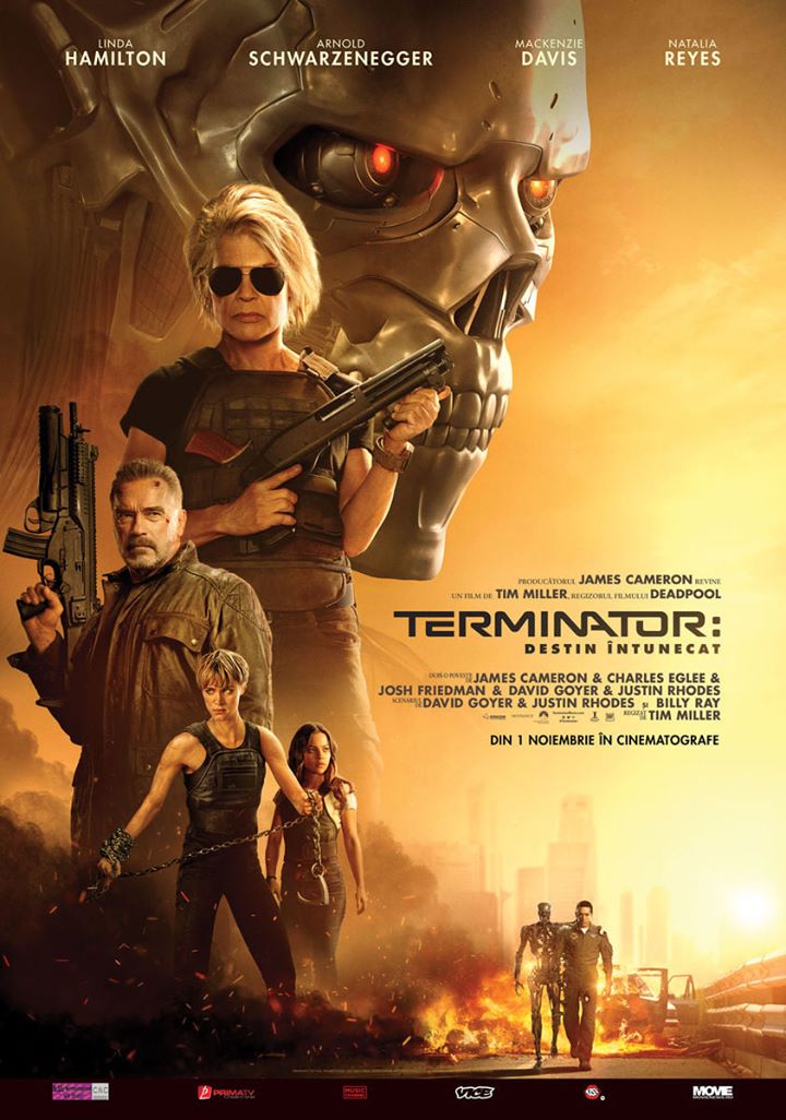 Terminator: Dark Fate (Terminator: Destin întunecat) - 2 D – N-15 – PREMIERA