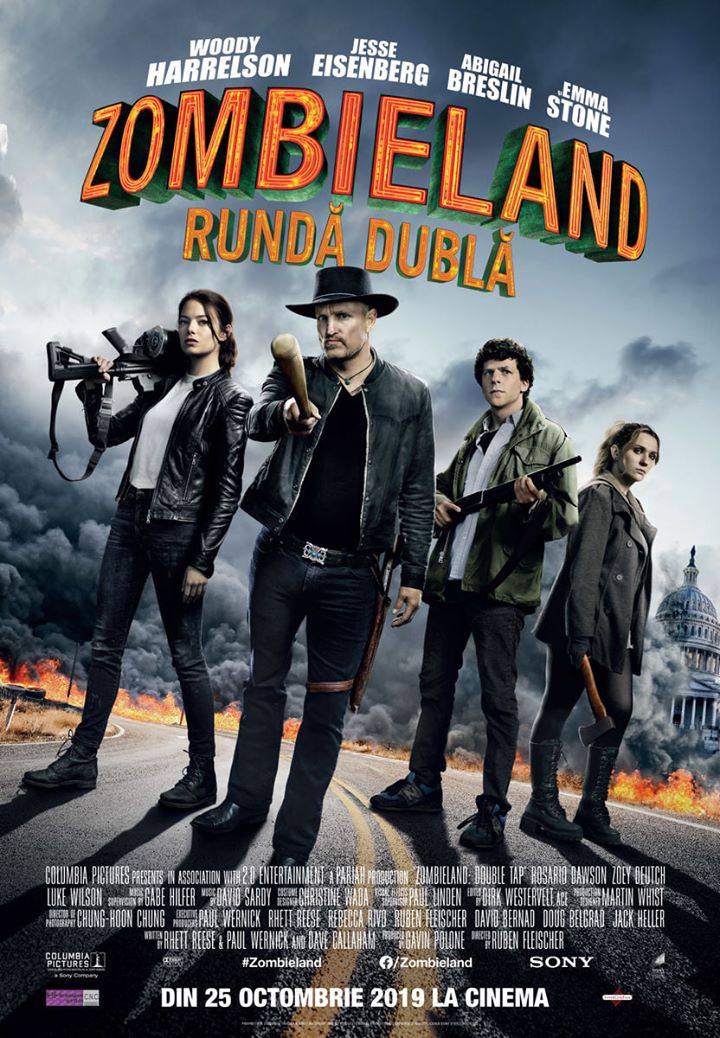 Zombieland: Double Tap (Zombieland: Rundă dublă) – 2D – N-15 – PREMIERA