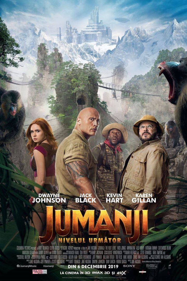 Avanpremiera Jumanji: The Next Level ( Jumanji: Nivelul următor) - 2D; AP 12