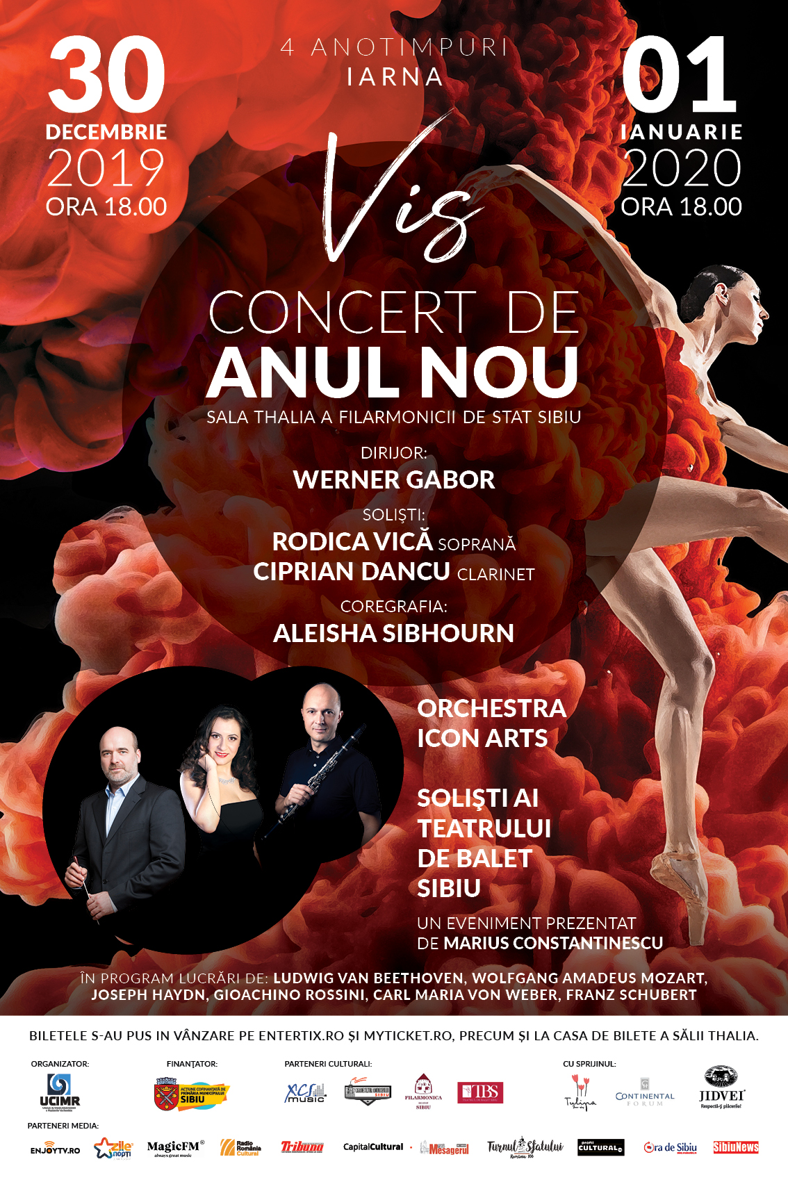 CONCERTUL DE ANUL NOU DE LA SIBIU – 4 ANOTIMPURI, IARNA