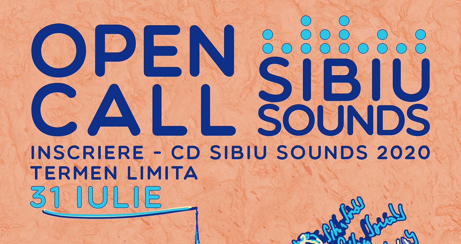 Înscrieri pentru CD-ul SIBIU SOUNDS 2020